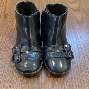 Zara Navy blue boots